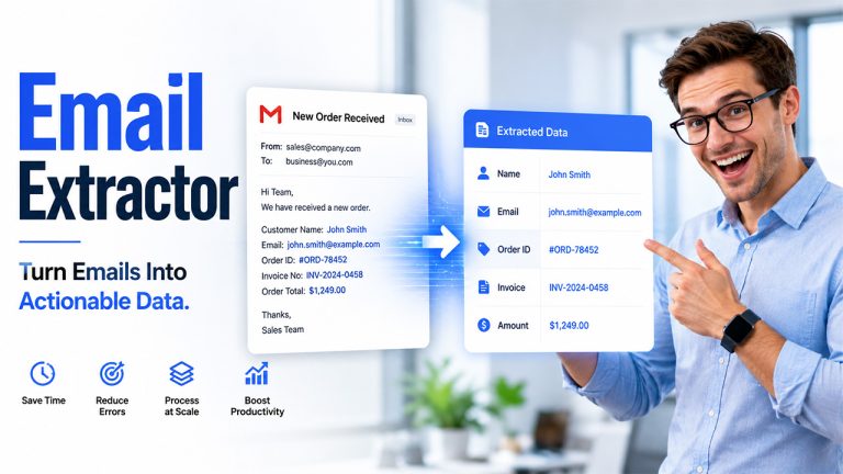 Email Extractor for automated business data extraction