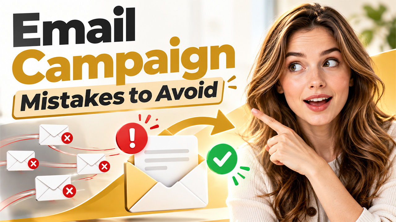 Email Campaign mistakes and solutions for better marketing results
