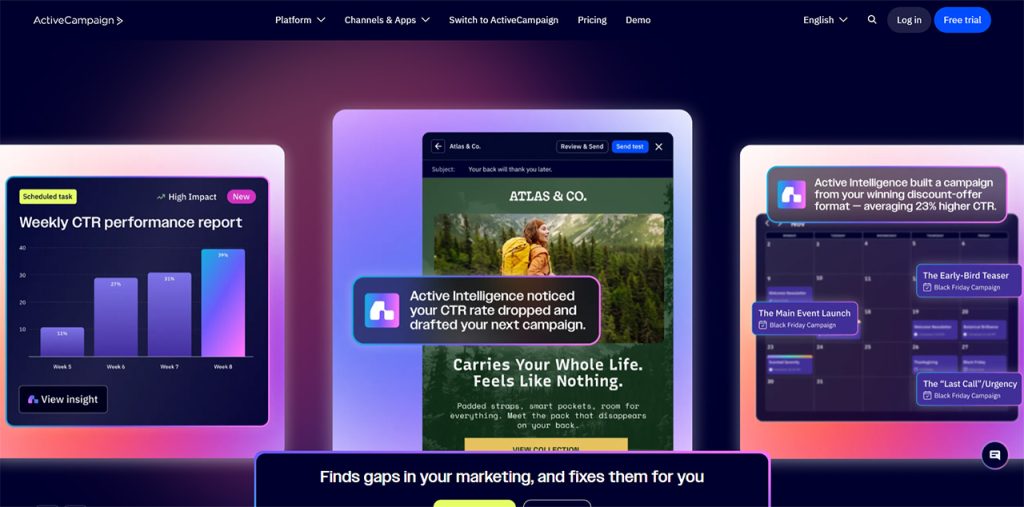 Email Marketing Automation Tools featuring ActiveCampaign