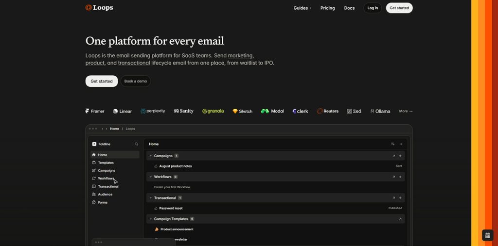Email Marketing Automation Tools featuring Loops.so